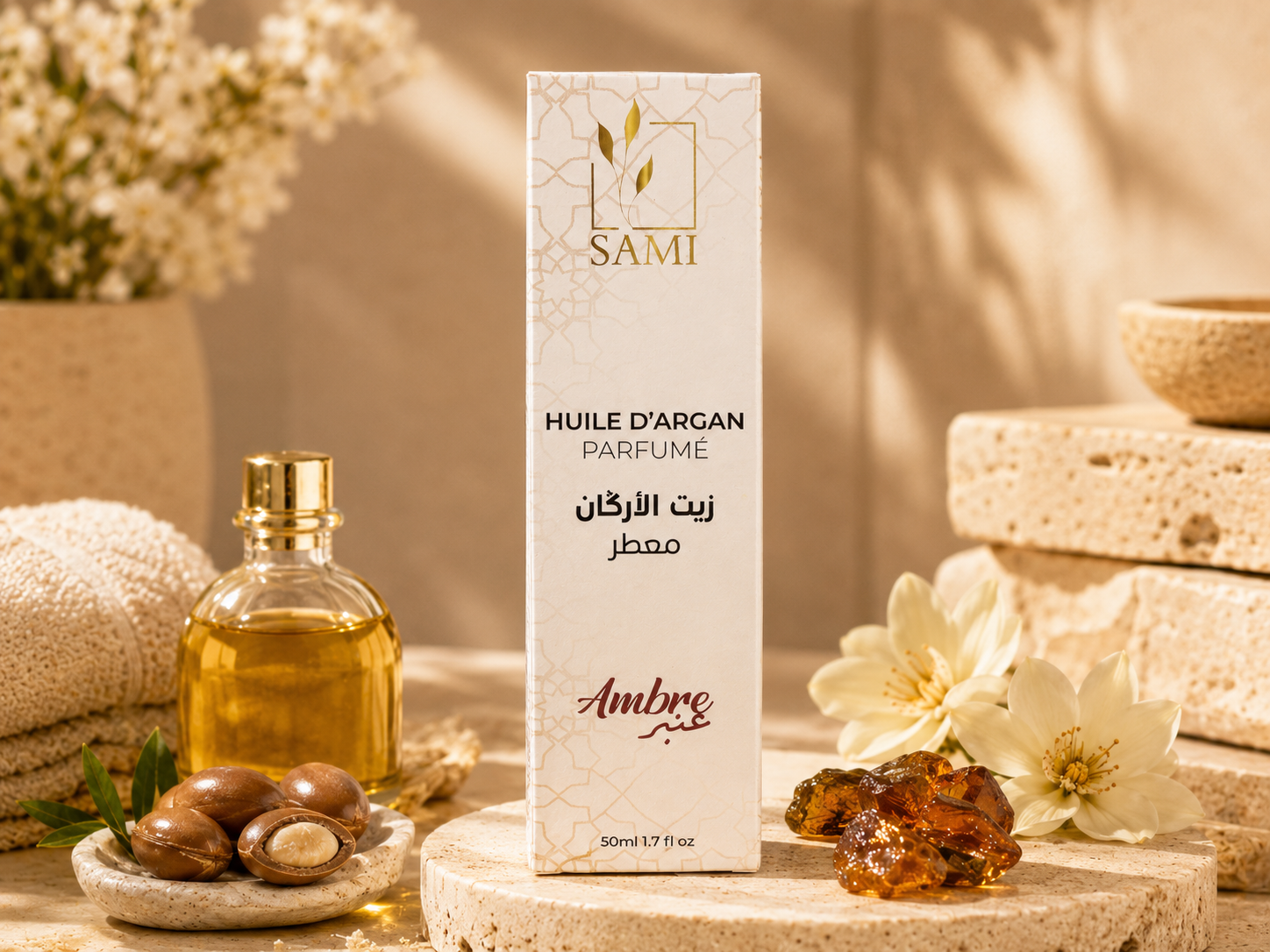 Huile d'argan Ambre
