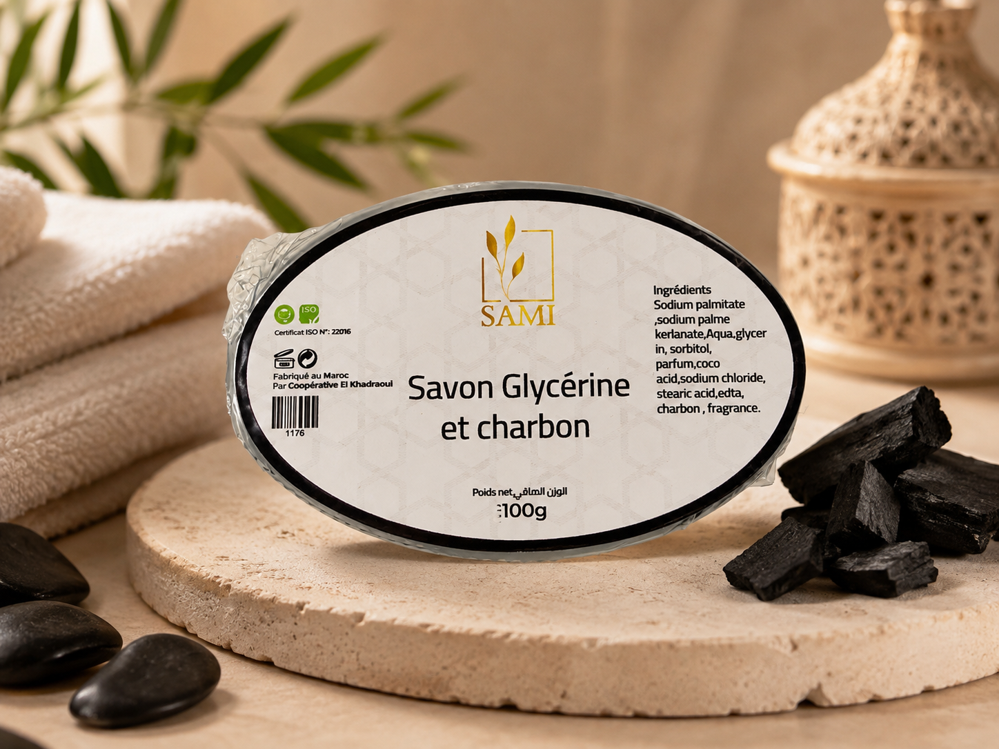 Savon glycérine Charbon