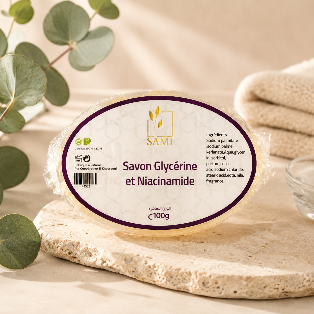 Savon glycérine Niacinamide