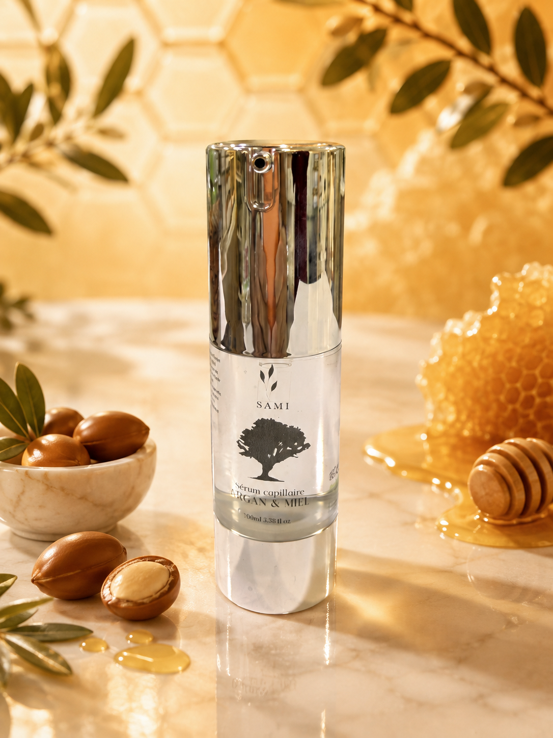 Sérum Capillaire Argan & Miel