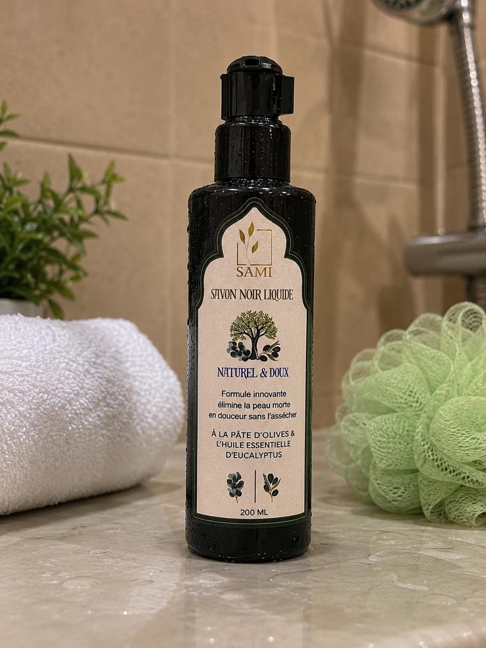 Savon noir Liquide Eucalyptus